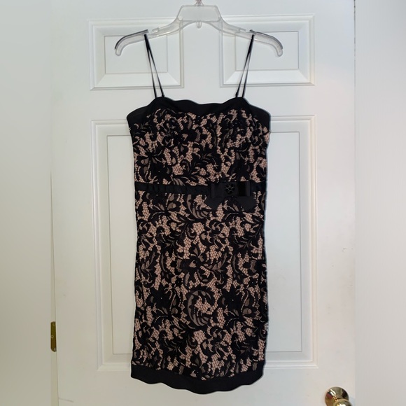 Lace Evening Dress - Picture 1 of 3